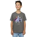 Miniatyrbild 2 av 3: Disney Frozen 2 Distressed Group T-shirt för pojkar
