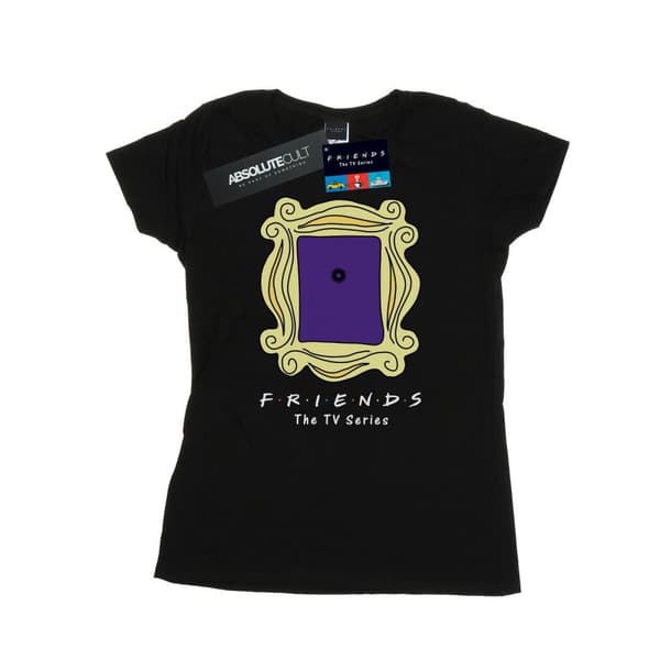 Friends Womens/Ladies Door Peephole Cotton T-Shirt