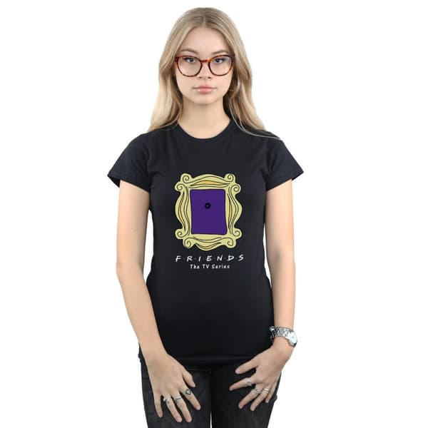 Friends Womens/Ladies Door Peephole Cotton T-Shirt