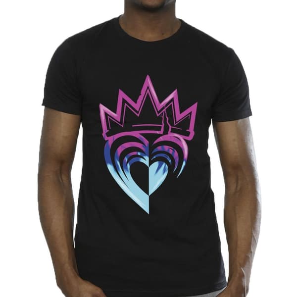 Disney Descendants Pink Crown T-shirt för herrar