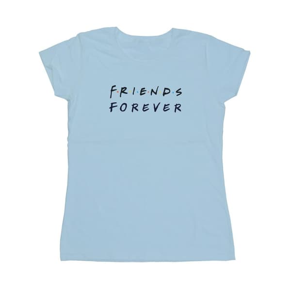 Friends Dam/Tjej Forever Logo Bomulls-T-shirt