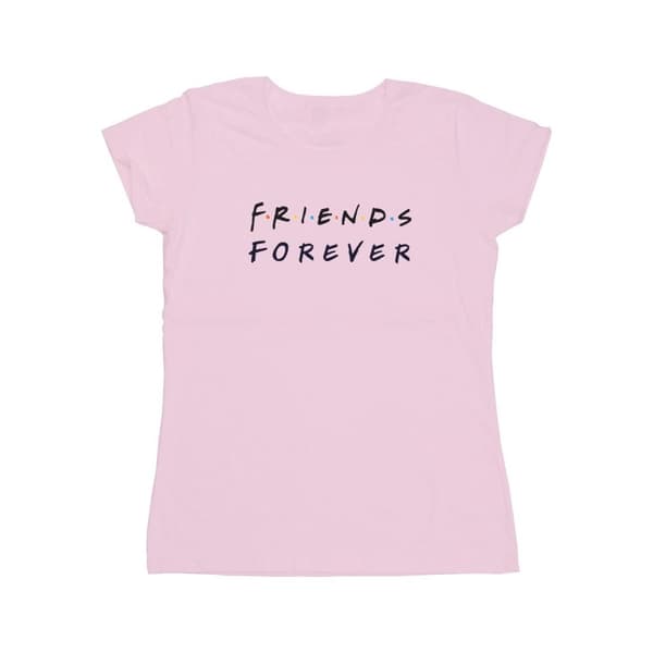 Friends Dam/Tjej Forever Logo Bomulls-T-shirt