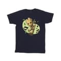 Miniatyrbillede 1 af 3: Marvel Boys Guardians Of The Galaxy Groot Musical Notes T-Shirt