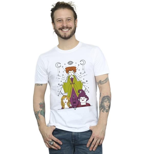 Disney Mens Hocus Pocus Candle T-Shirt