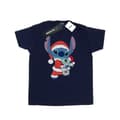 Miniatyrbild 1 av 3: Disney Lilo And Stitch Stitch-jul-T-shirt för herrar