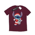 Miniatyrbild 1 av 3: Disney Lilo And Stitch Stitch-jul-T-shirt för herrar