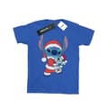 Miniatyrbild 1 av 3: Disney Lilo And Stitch Stitch-jul-T-shirt för herrar