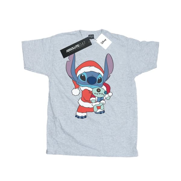 Disney Lilo And Stitch Stitch-jul-T-shirt för herrar