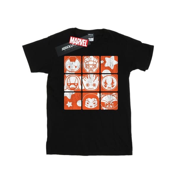 Marvel Boys Kawaii Guardians Of The Galaxy Retro T-Shirt
