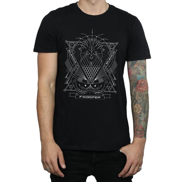 Fantastic Beasts T-shirt med Fwooper-ikon för herrar