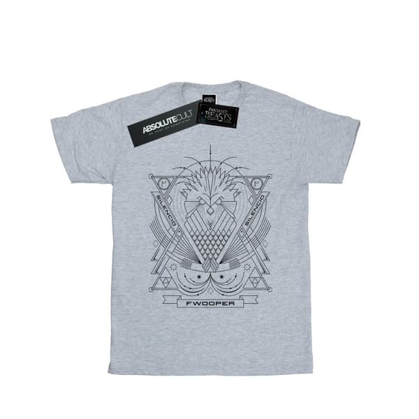 Fantastic Beasts T-shirt med Fwooper-ikon för herrar