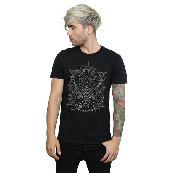Fantastic Beasts T-shirt med Fwooper-ikon för herrar