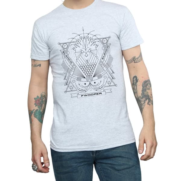Fantastic Beasts T-shirt med Fwooper-ikon för herrar