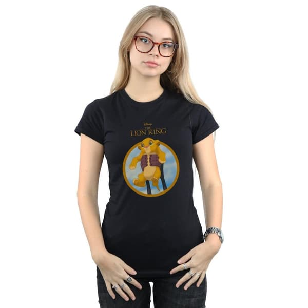 Disney Womens/Ladies The Lion King Show Simba Cotton T-Shirt