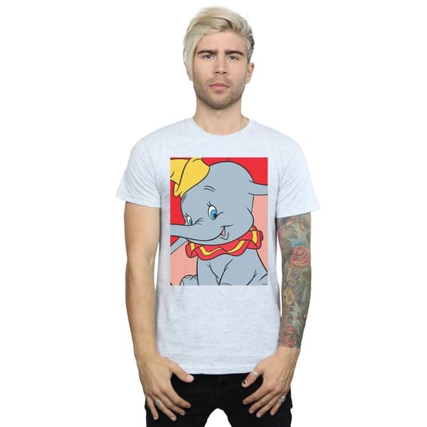 Disney Mens Dumbo Portrait T-Shirt