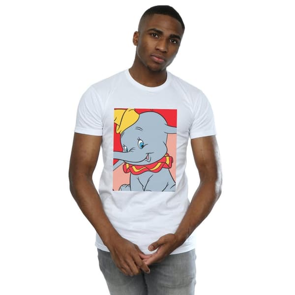 Disney Mens Dumbo Portrait T-Shirt