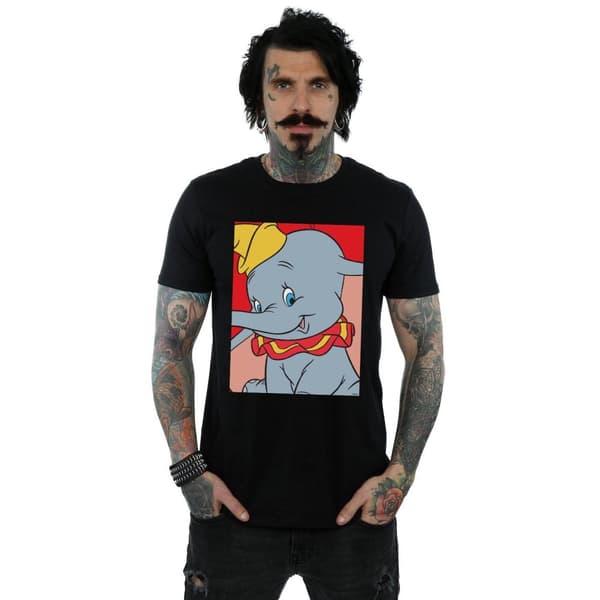 Disney Mens Dumbo Portrait T-Shirt