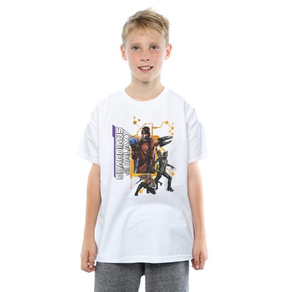 Marvel Pojkar Guardians Of The Galaxy Team Pose T-shirt