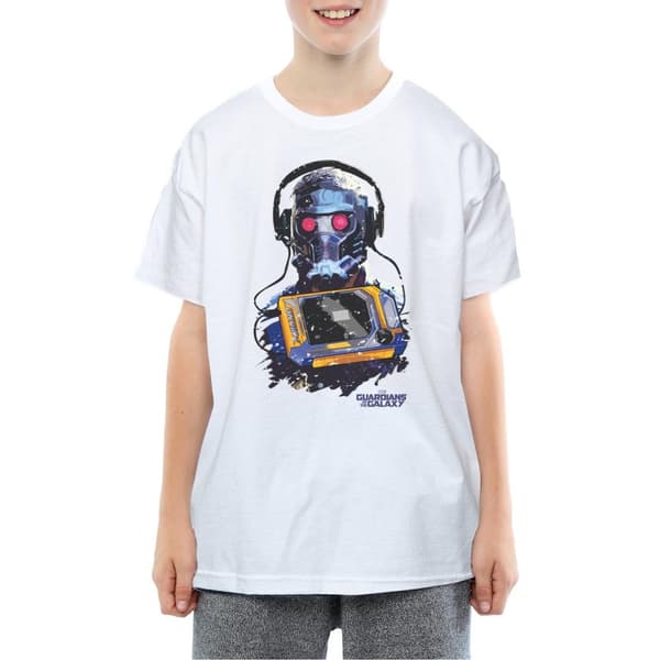 Marvel Boys Guardians Of The Galaxy Star Lord Cassette T-Shirt
