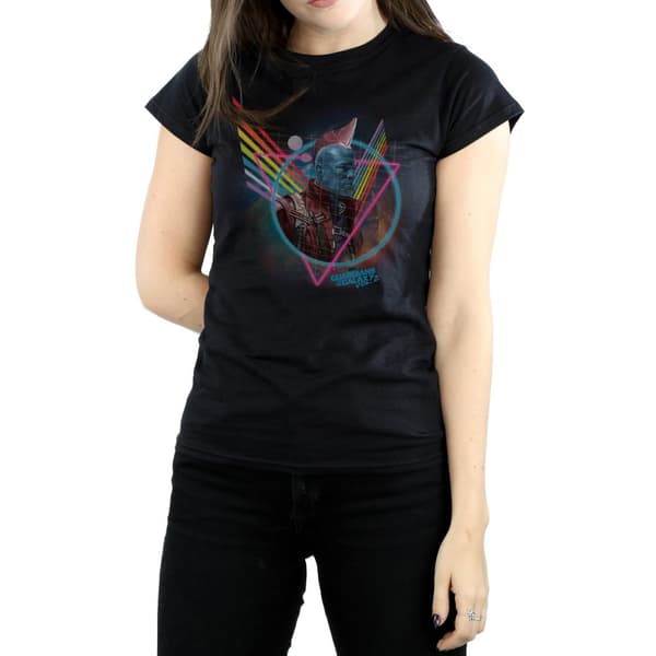 Marvel Womens/Ladies Guardians Of The Galaxy Neon Yondu Cotton T-Shirt