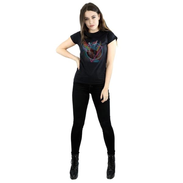 Marvel Womens/Ladies Guardians Of The Galaxy Neon Yondu Cotton T-Shirt