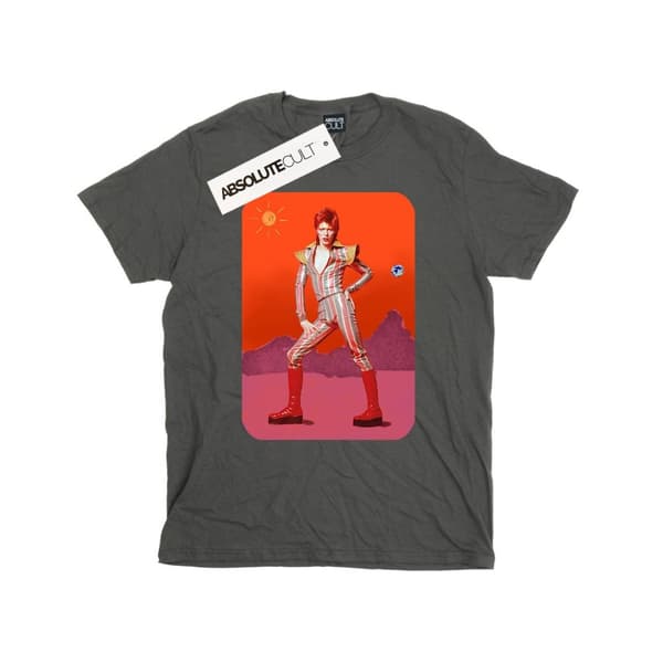 David Bowie Womens/Ladies On Mars Cotton Boyfriend T-Shirt
