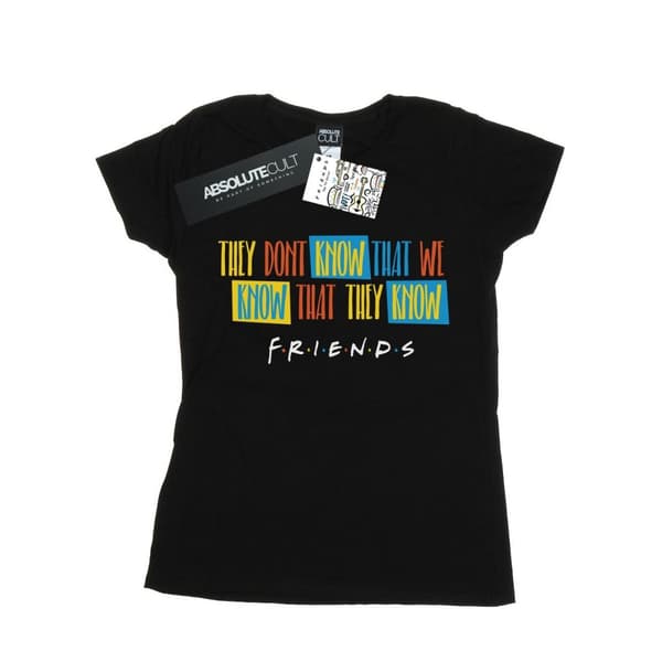 Friends Womens/Ladies They Don´t Know Script Cotton T-Shirt