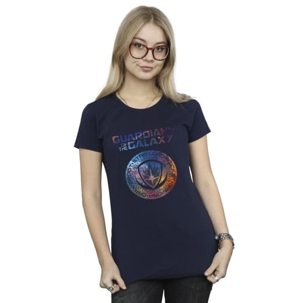 Marvel Womens/Ladies Guardians Of The Galaxy Stars Fill Logo Cotton T-Shirt