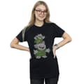 Miniatyrbild 2 av 3: Disney Dam/Tjej Frozen Handstacking Trolls Boyfriend T-shirt i bomull