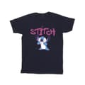 Miniatyrbillede 1 af 3: Disney Boys Lilo And Stitch Graffiti T-Shirt