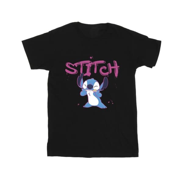 Disney Boys Lilo And Stitch Graffiti T-Shirt