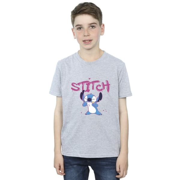 Disney Boys Lilo And Stitch Graffiti T-Shirt