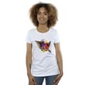 Miniatyrbillede 2 af 3: Marvel Womens/Ladies Guardians Of The Galaxy Abstract Shield Chest Cotton T-Shirt