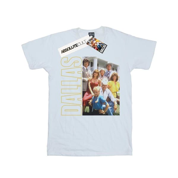 Dallas Womens/Ladies Ewing Family Photo Cotton Boyfriend T-Shirt