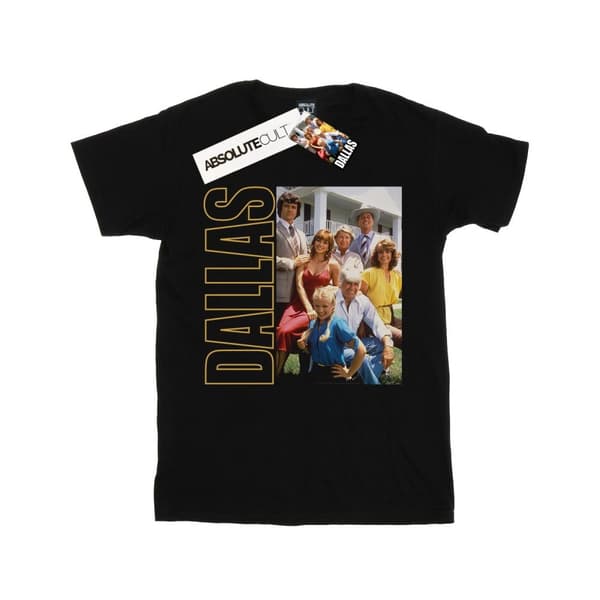 Dallas Womens/Ladies Ewing Family Photo Cotton Boyfriend T-Shirt