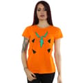 Miniatyrbilde 2 av 3: The Flintstones Womens/Ladies Fred Flintstone Costume Print Cotton T-Shirt