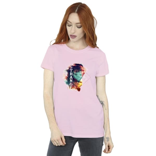 Marvel Womens/Ladies Doctor Strange Cloud Cotton Boyfriend T-Shirt