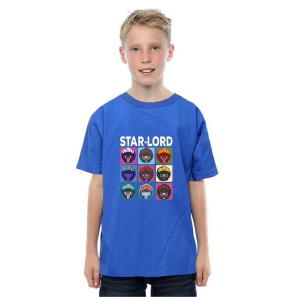 Marvel Kawaii Star Lord Pop Art T-shirt för pojkar