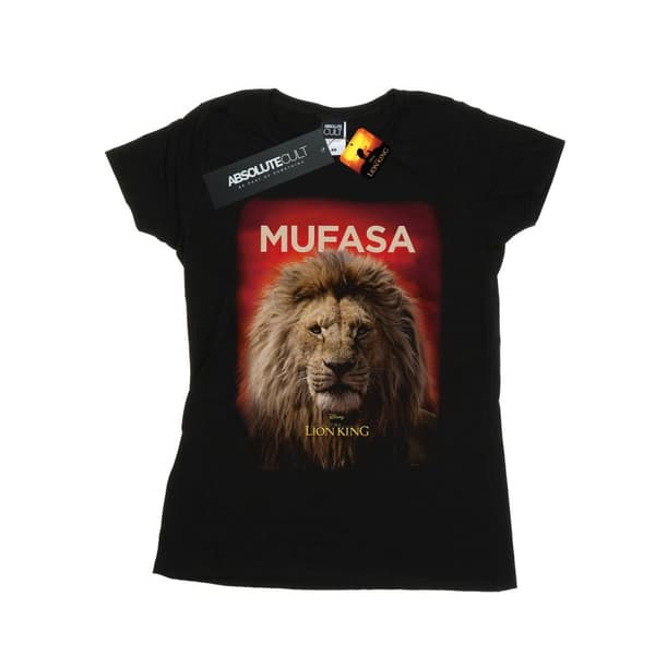 Disney Dam/Tjej Lejonkungen Film Mufasa Poster Bomulls-T-shirt