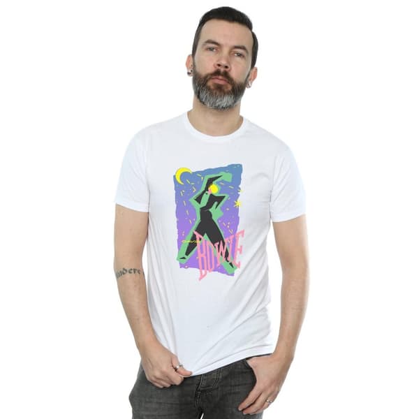 David Bowie Mens Moonlight Dance T-Shirt