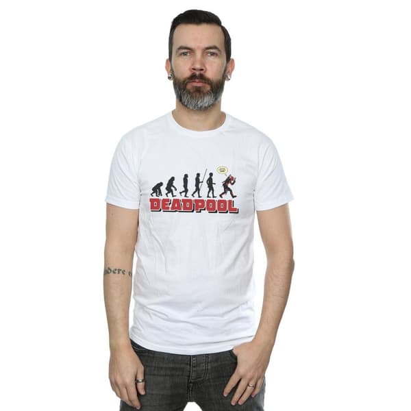 Marvel Mens Deadpool Evolution T-Shirt
