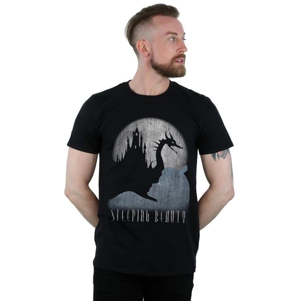 Disney T-shirt med dolda illusioner från Törnrosa för herrar