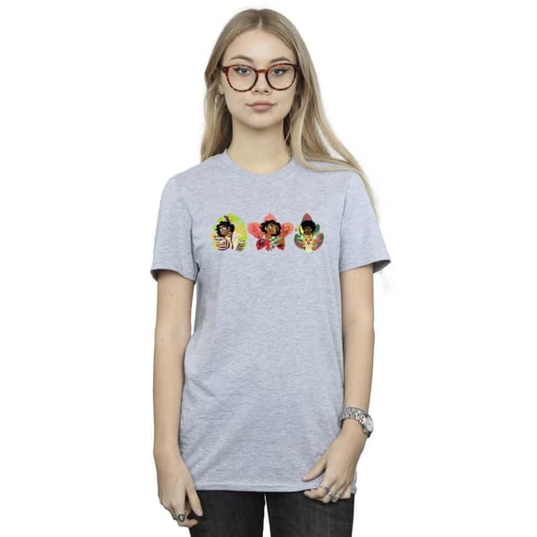 Disney Womens/Ladies Encanto Family Line Cotton Boyfriend T-Shirt