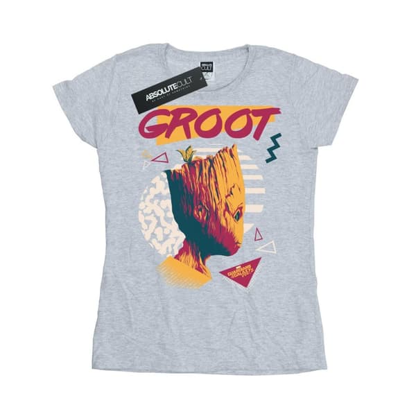Marvel Dam/Tjej Guardians Of The Galaxy Vol. 2 80s Groot Bomulls-T-shirt