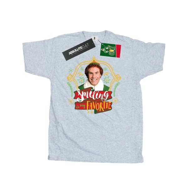 Elf T-shirt med leende Buddy för herrar