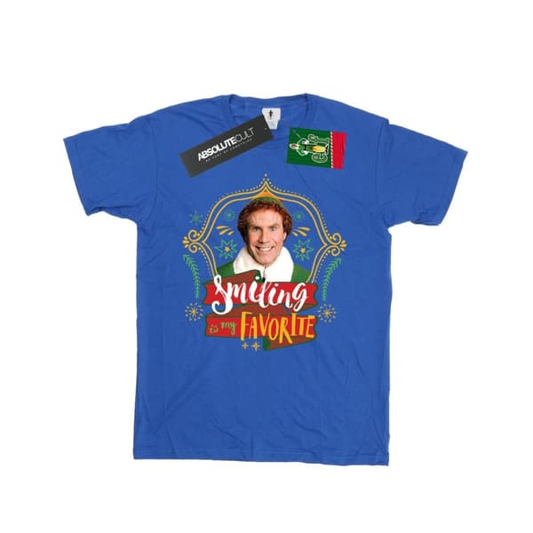 Elf T-shirt med leende Buddy för herrar