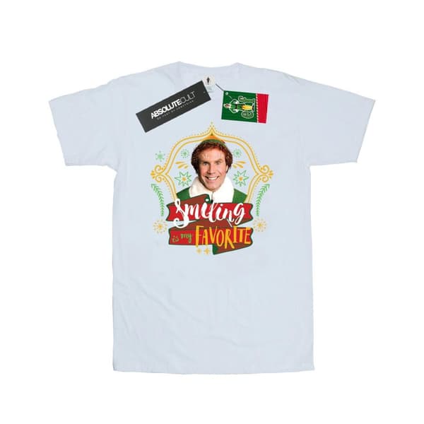 Elf T-shirt med leende Buddy för herrar