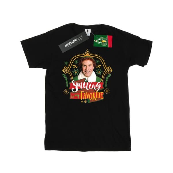 Elf T-shirt med leende Buddy för herrar