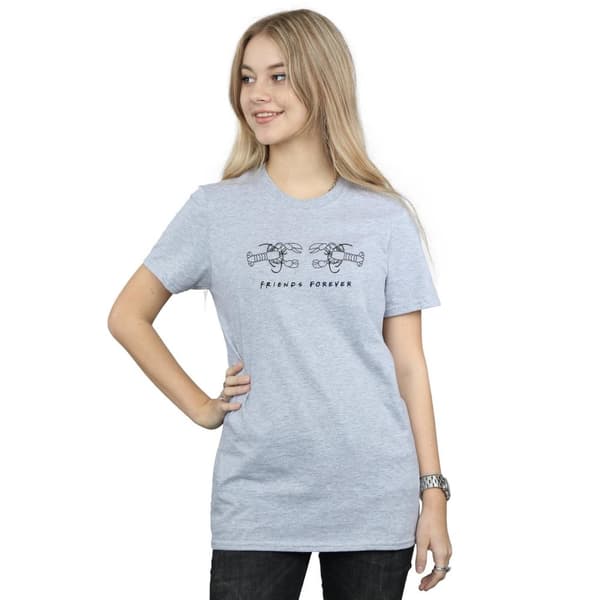 Friends Womens/Ladies Lobster Logo Cotton Boyfriend T-Shirt