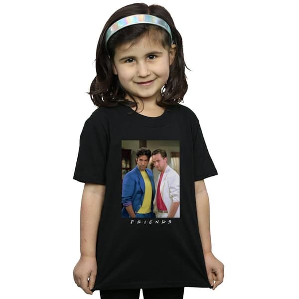 Friends T-shirt i bomull från Ross And Chandler College för flickor